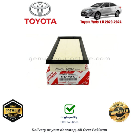 Toyota Yaris 1.5 2020-2024 Air Filter Premium Quality in Pakistan, 100% Genuine, Reliable, Best Price, Cash on Delivery 