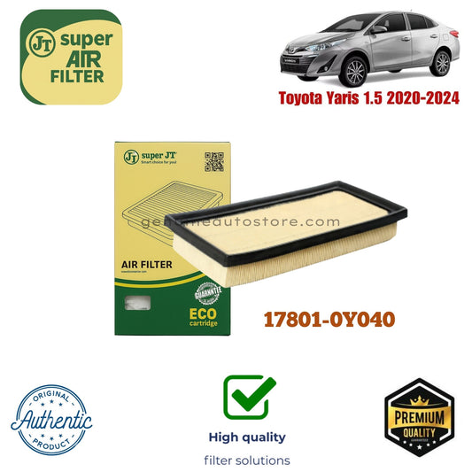 Toyota Yaris 1.5 2020-2024 Air Filter Super JT 17801-0Y040 in Pakistan