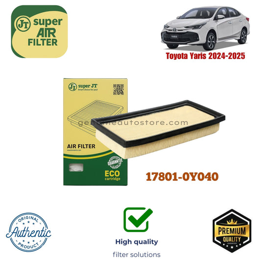 Toyota Yaris 2024-2025 Air Filter Super JT 17801-0Y040 in Pakistan