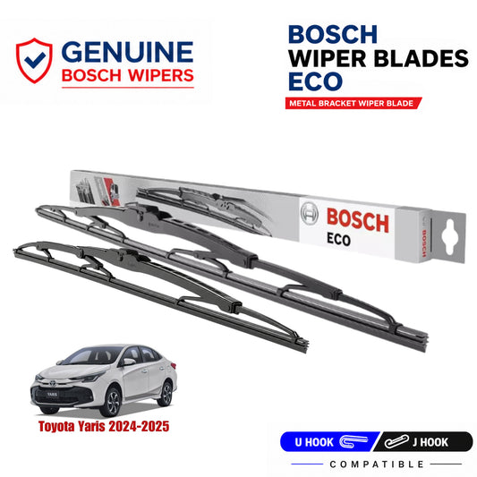 Bosch Genuine metal front wiper set for Toyota Yaris 2024-2025, pair of two