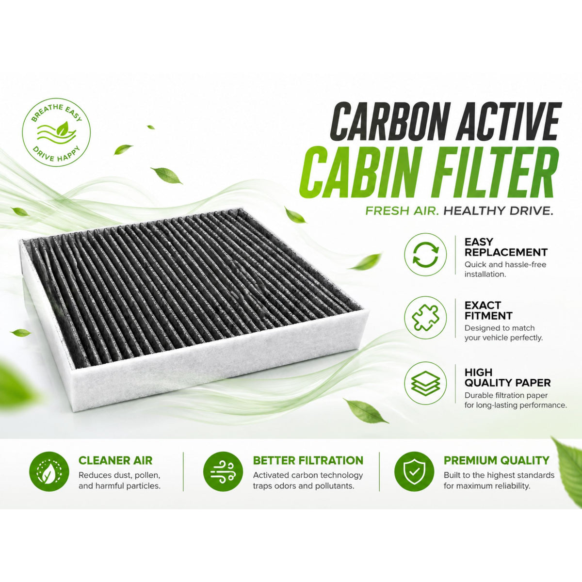 Toyota Yaris Cross 2020-2025 Cabin Filter Carbon Active