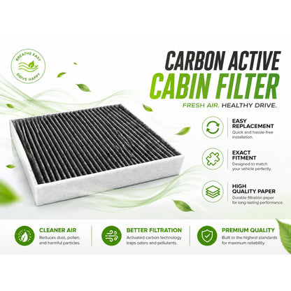 Toyota Yaris Cross 2020-2025 Cabin Filter Carbon Active
