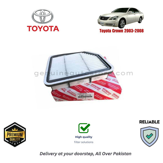 Toyota Crown 2003-2008 Air Filter Premium Quality in Pakistan, 100% Genuine, Reliable, Best Price, Cash on Delivery 