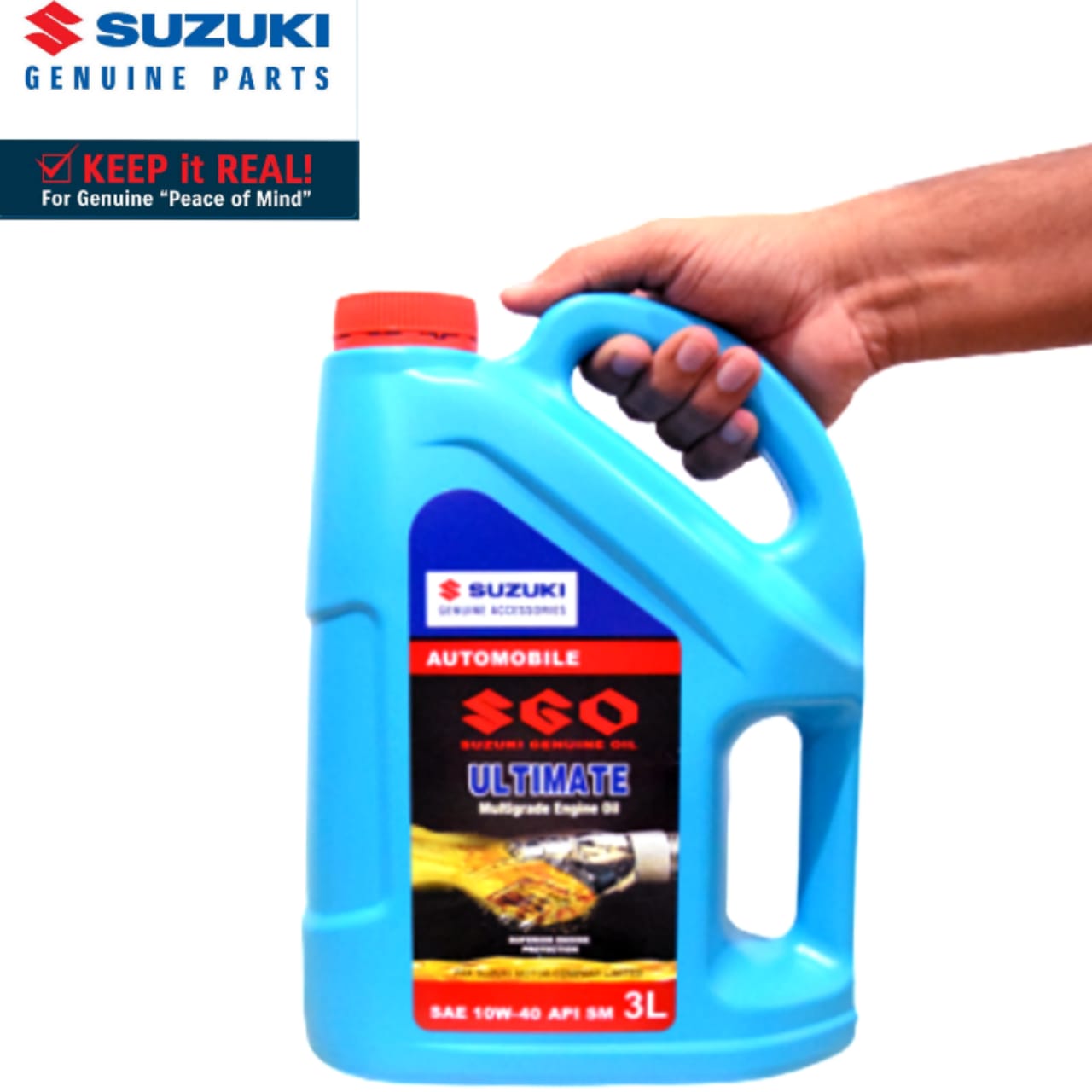 Suzuki Genuine Oil - Ultimate Engine Oil - SGO 10W-40 SM