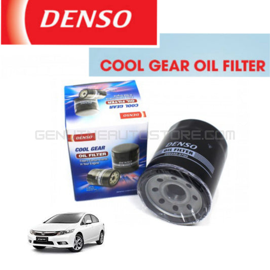 CIVIC REBIRTH 2012-2016 Denso Genuine Oil Filter - Cool Gear Denso