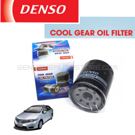 HONDA CITY 2010-2019 Denso Genuine Oil Filter - Cool Gear Denso