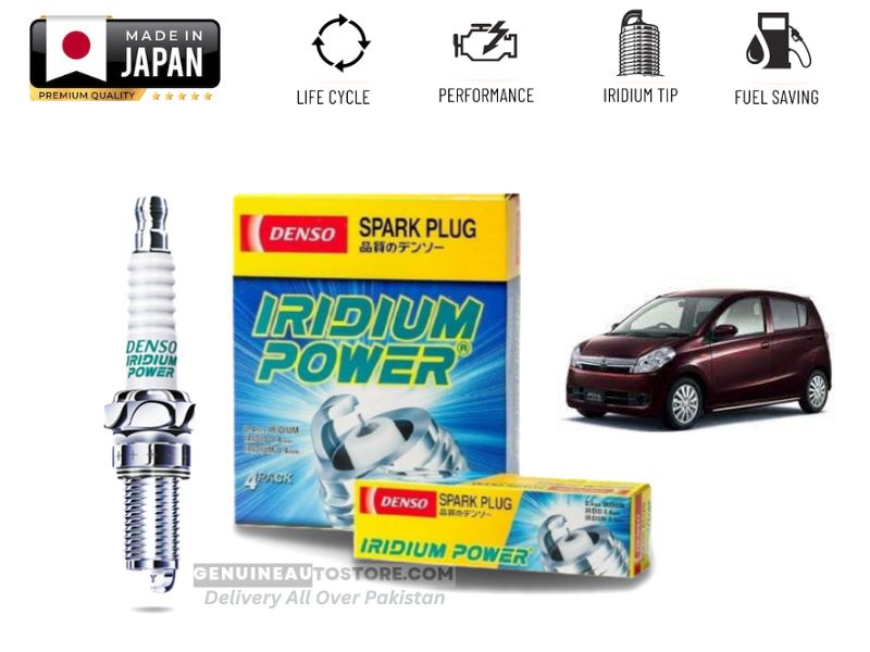 Mira Custom 2006-2010 Iridium Spark Plugs Denso 3 Pcs