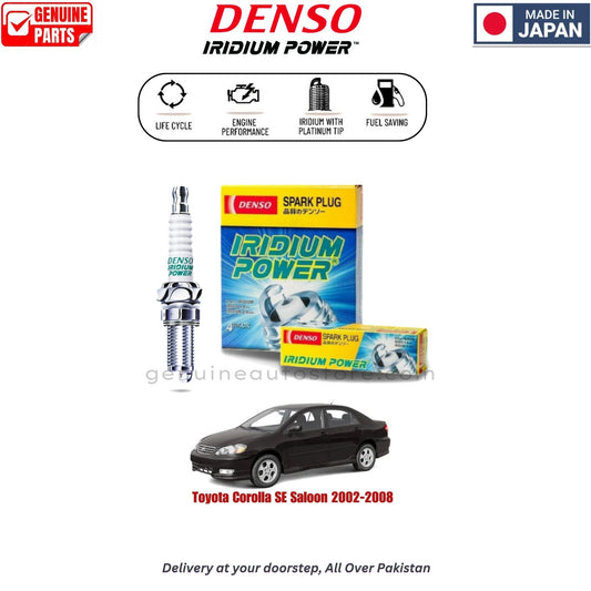 Toyota Corolla SE Saioon 2002-2008  Denso Iridium Spark Plug in Pakistan, 100% Genuine, Reliable, Best Price, Cash on Delivery Available   
