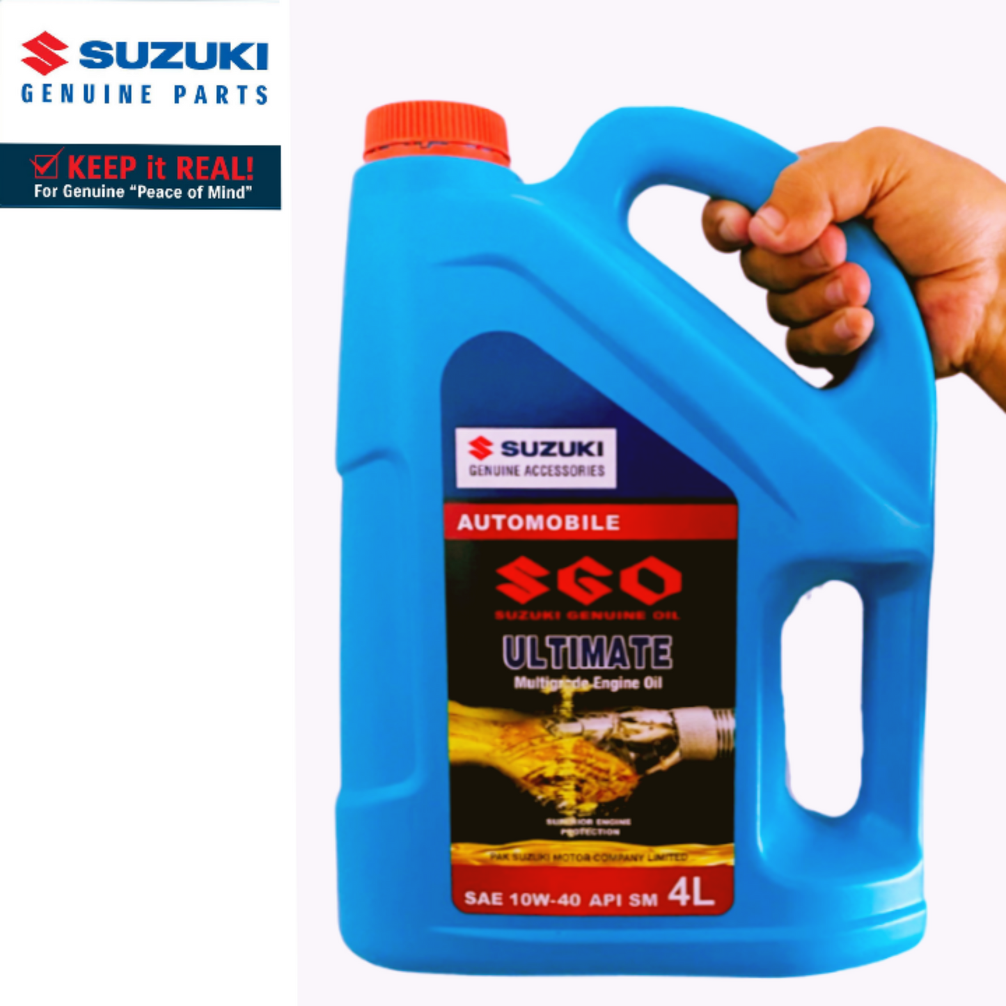 Suzuki Genuine Oil - Ultimate Engine Oil - SGO 10W-40 SM