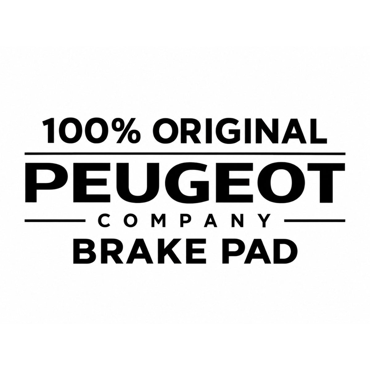 Peugeot 2008 Rear Brake Pads Genuine