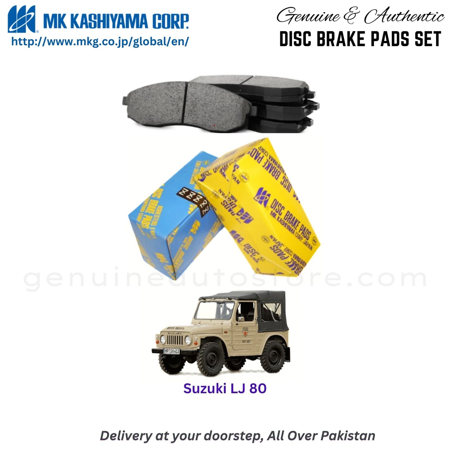 Suzuki Liana 2006-2014  Front Brake Pads in Pakistan, 100% Genuine, Reliable, Best Price, Cash on Delivery Available