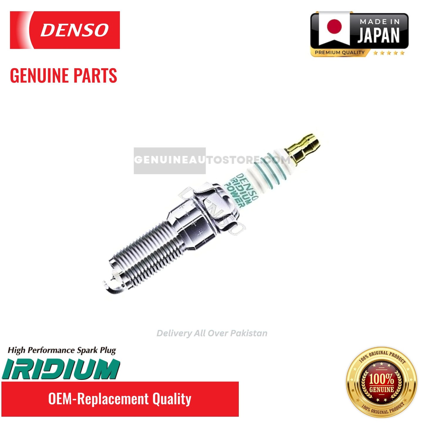 Honda Civic 1992-1996 - Denso Iridium Spark Plugs - 4 Pieces