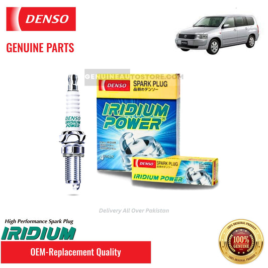 Toyota Probox 2002-2014 - Denso Iridium Spark Plugs - 4 Pieces